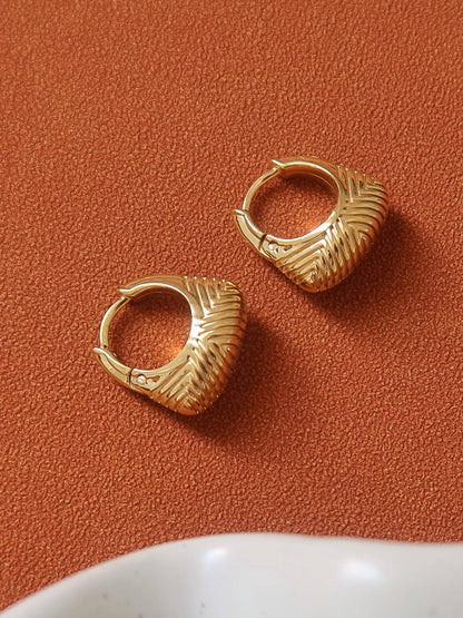 Prisme Textured Hoops