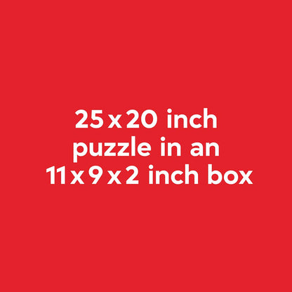 Lego Minifigure 1000-Piece Puzzle