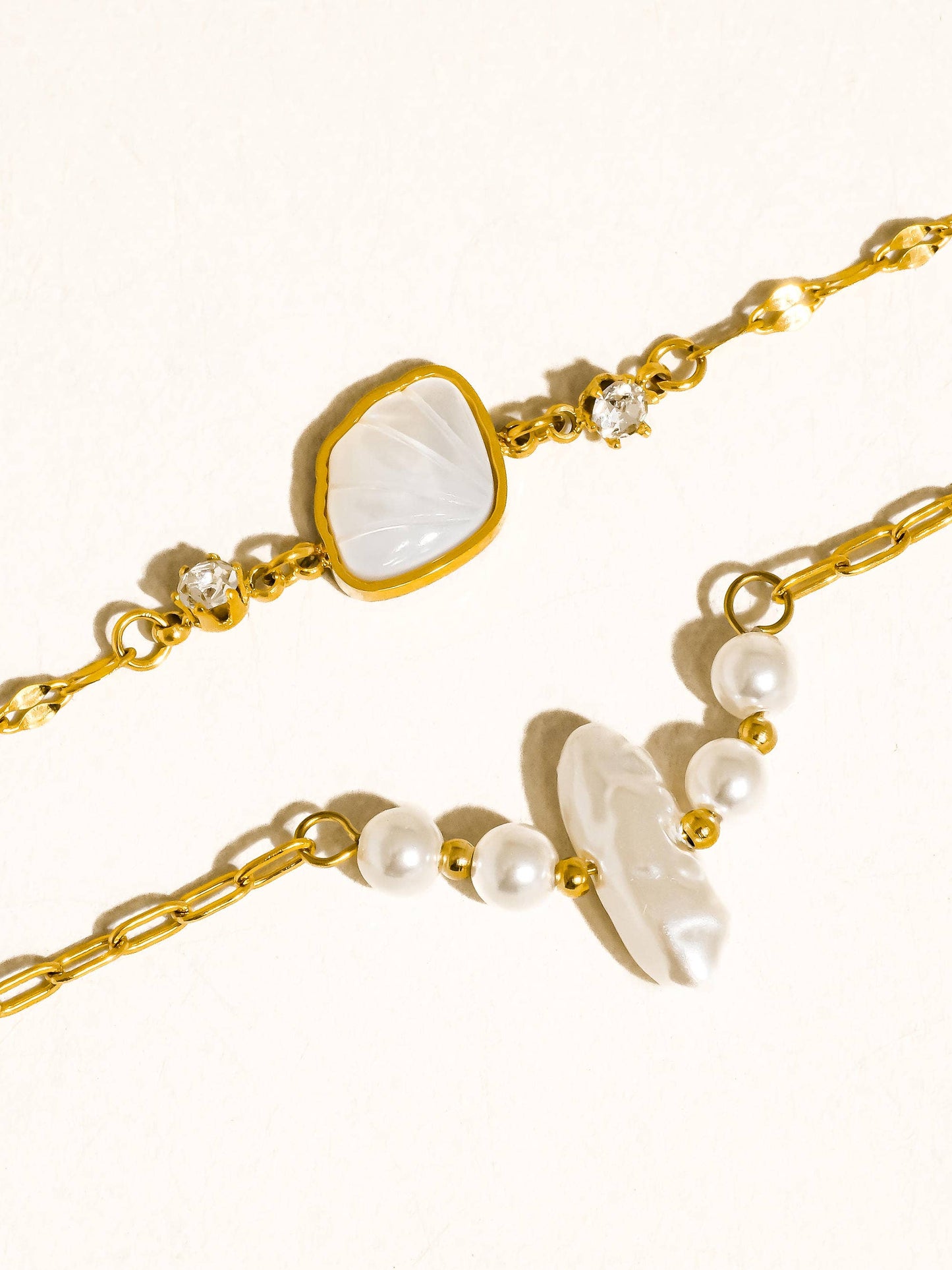 Pearl Chain Bracelet