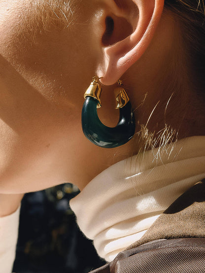 Arlowe Resin Hoops