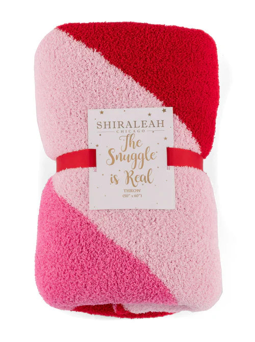 Rowan Chevron Throw, Pink