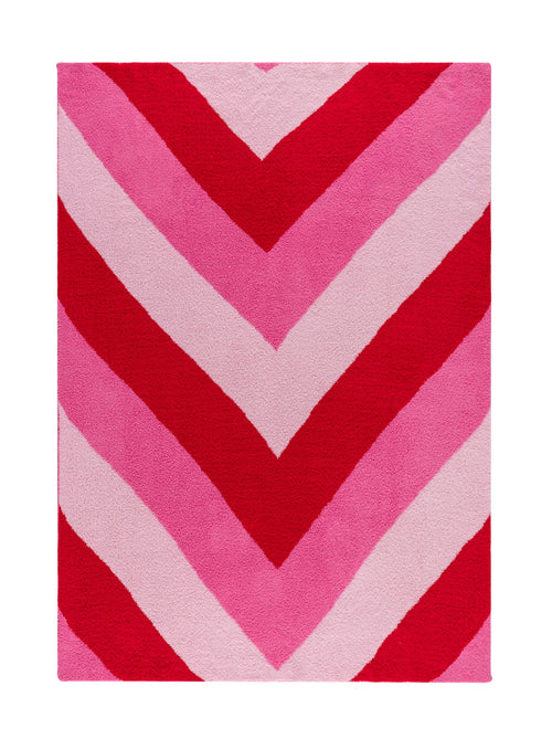 Rowan Chevron Throw, Pink
