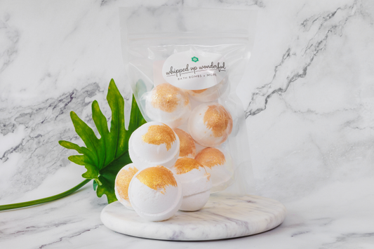 Milk and Honey Bath Bomb