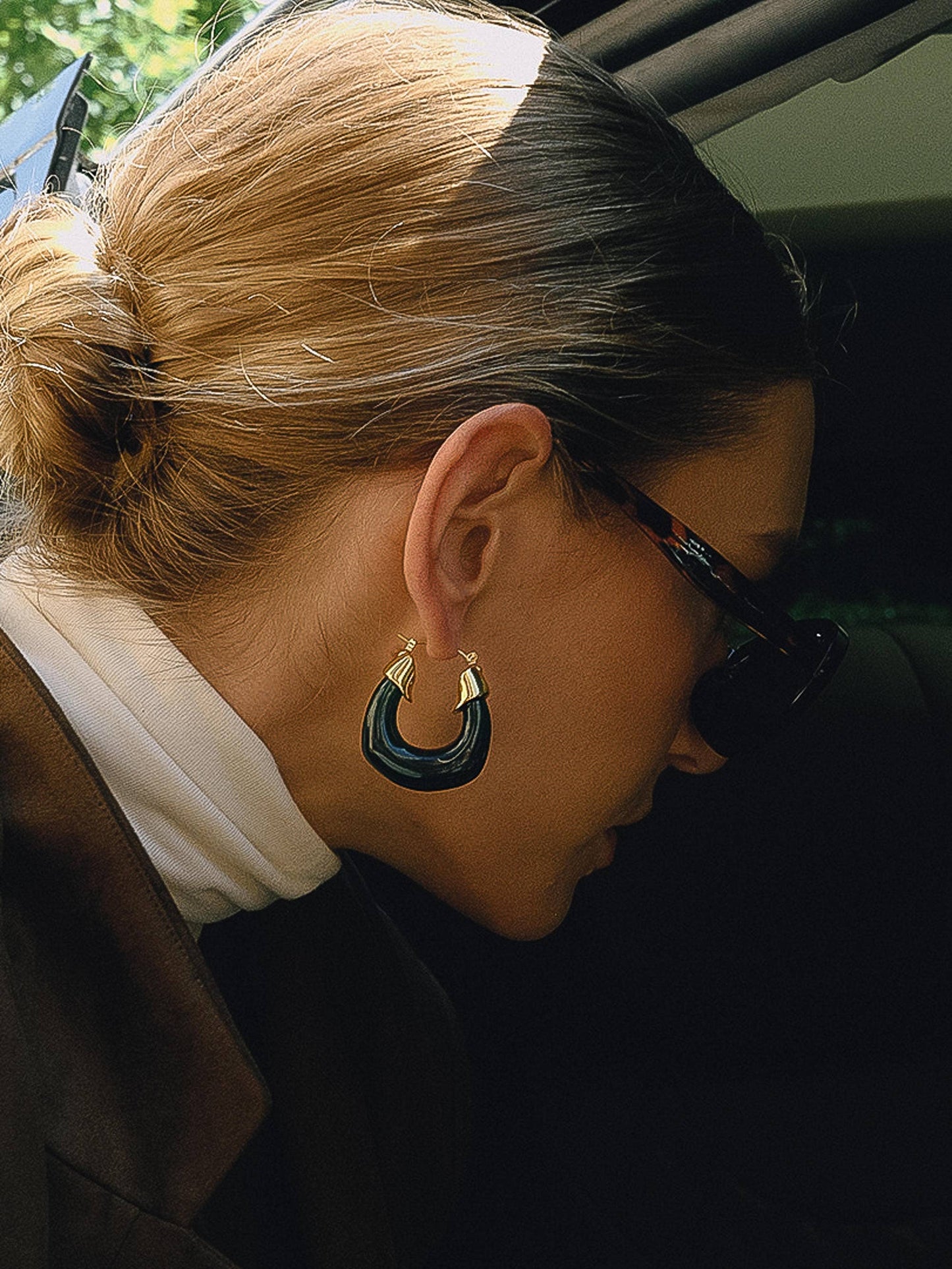 Arlowe Resin Hoops