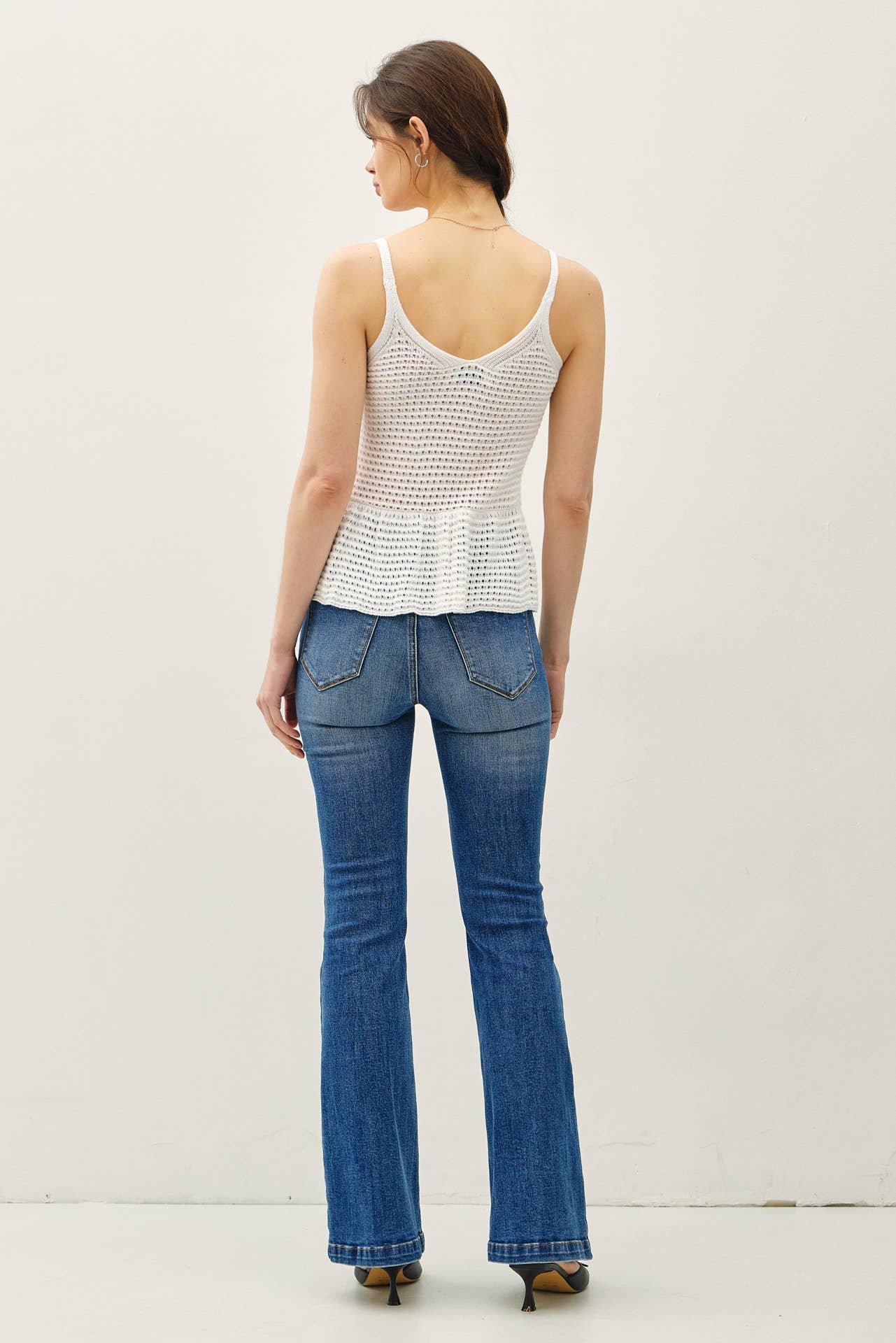PEPLUM SWEATER TANK
