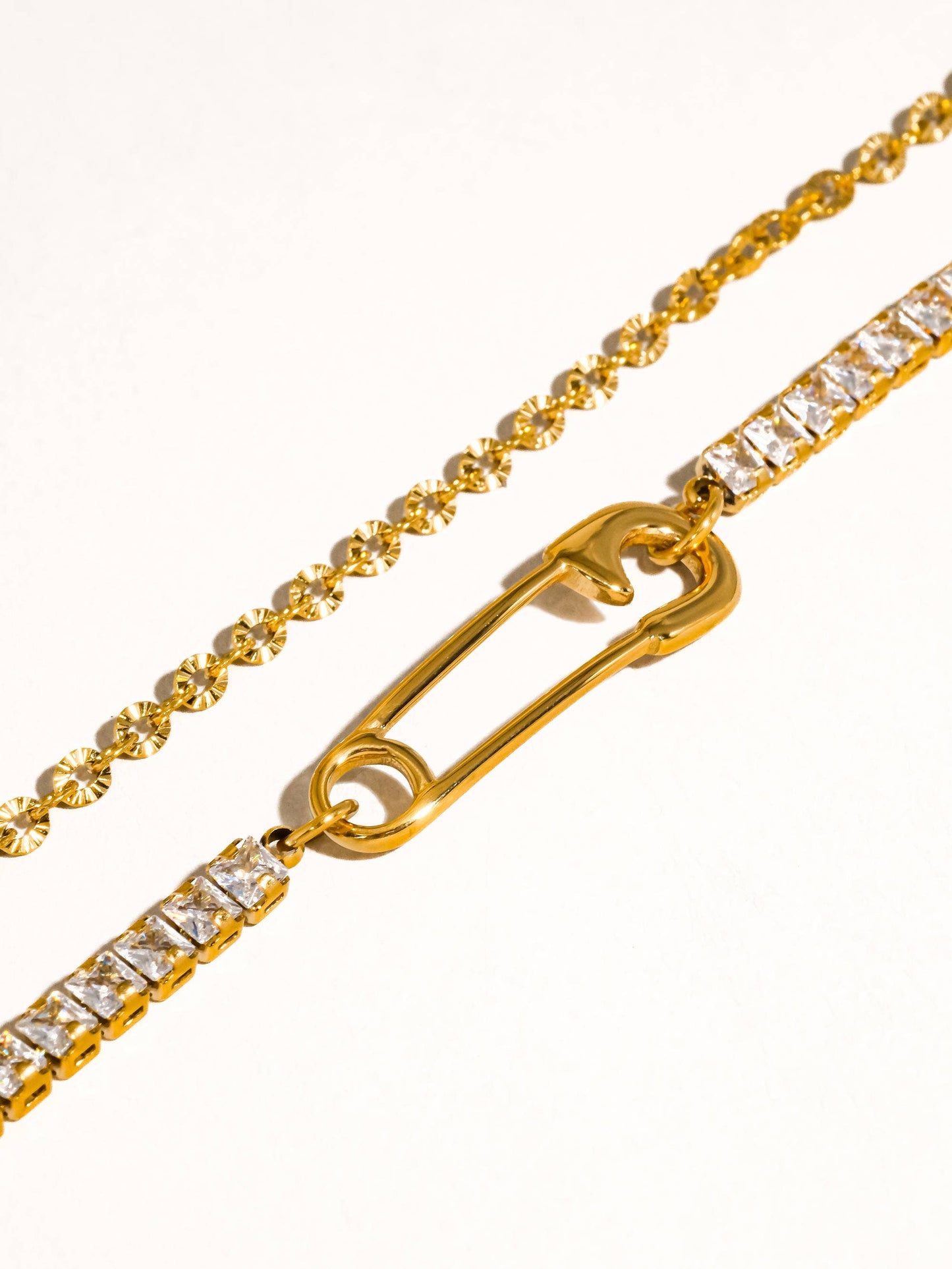 Acier Rhinestone Bracelet