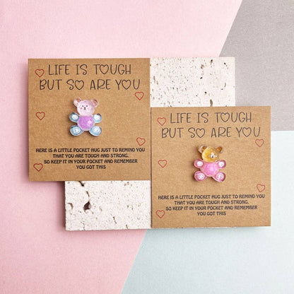 Pocket Hug Rainbow Bear