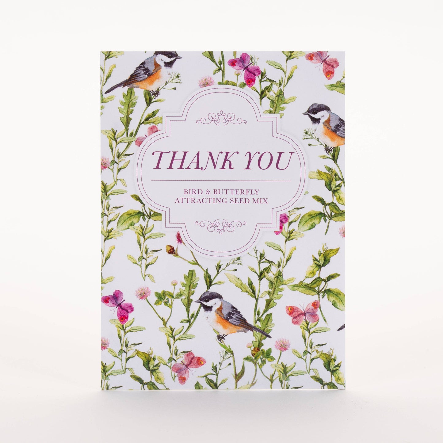 Thank You - Bird Butterfly Mix Seed Packets