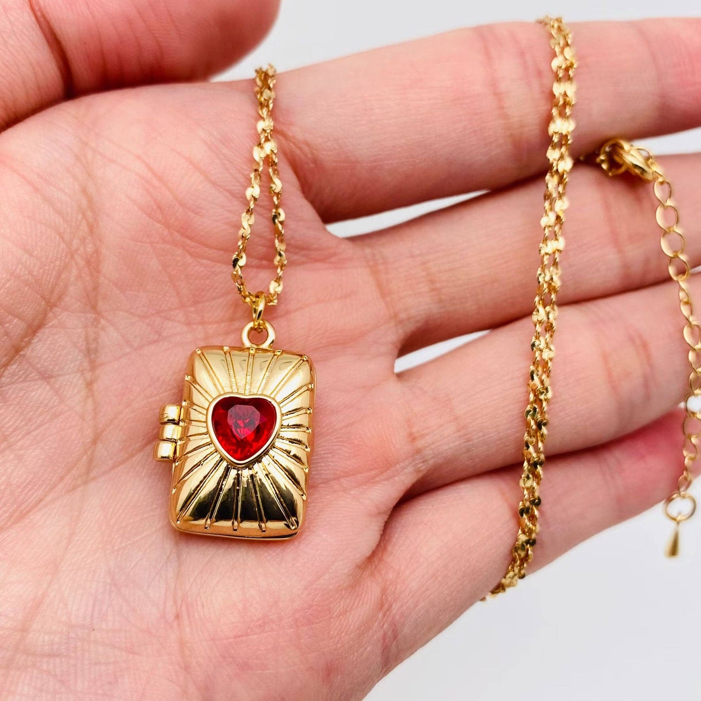 Photo Album Necklace