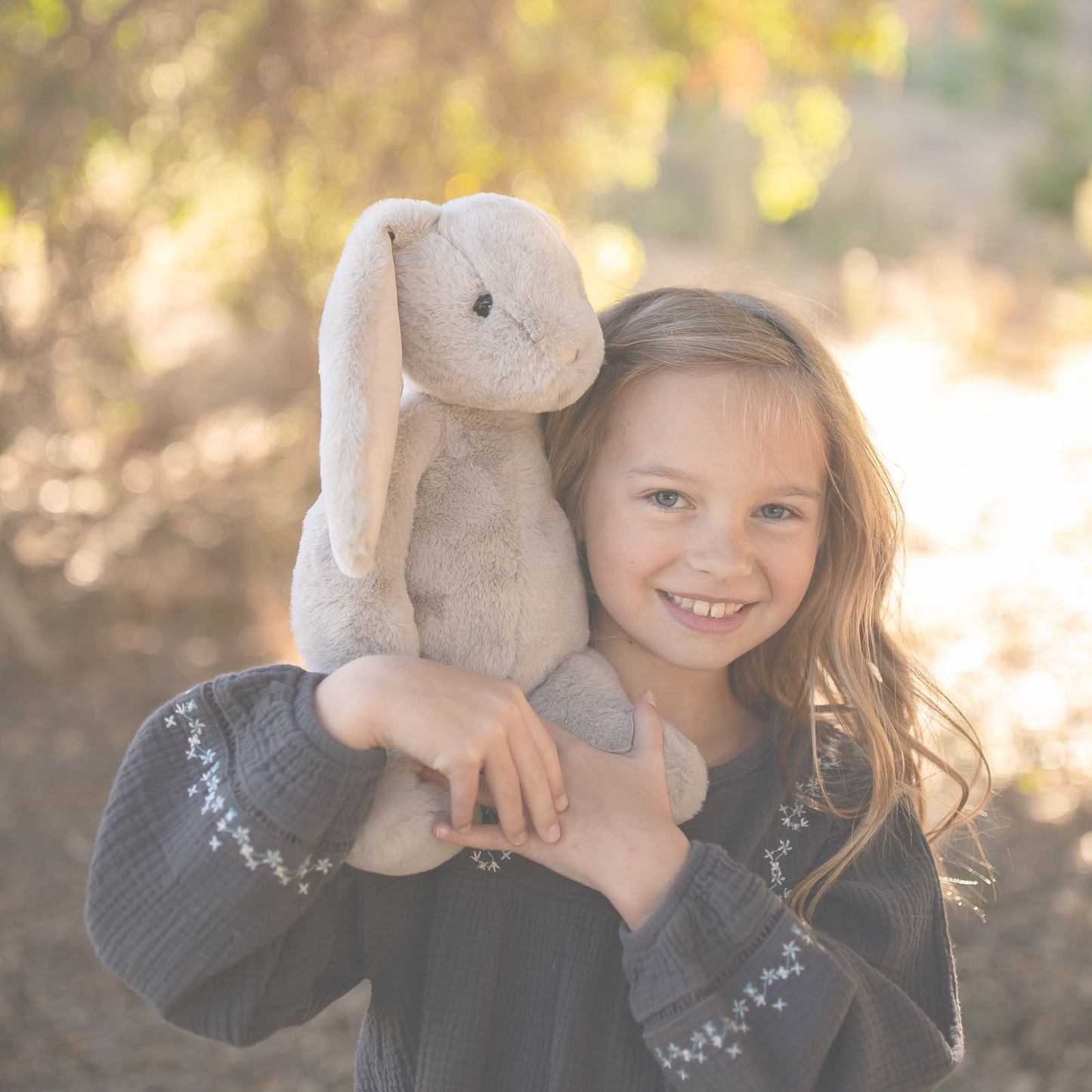 Suede Mink Bunny Plush Toy