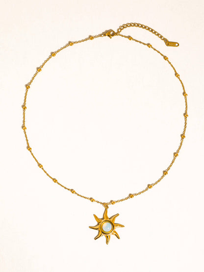 Astoria Sun Pendant Necklace