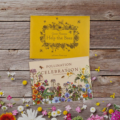 Pollination Celebration - Pollinator Wildflower Mix Seed Packets