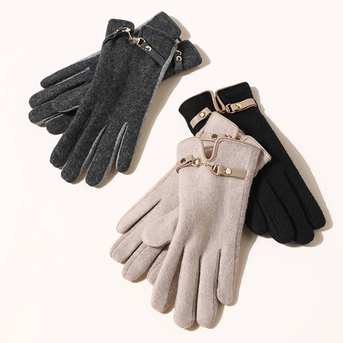 Wool Touchscreen Gloves