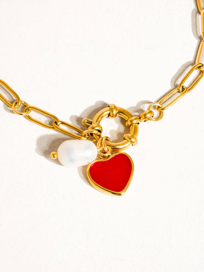 Eulalie Heart Bracelet