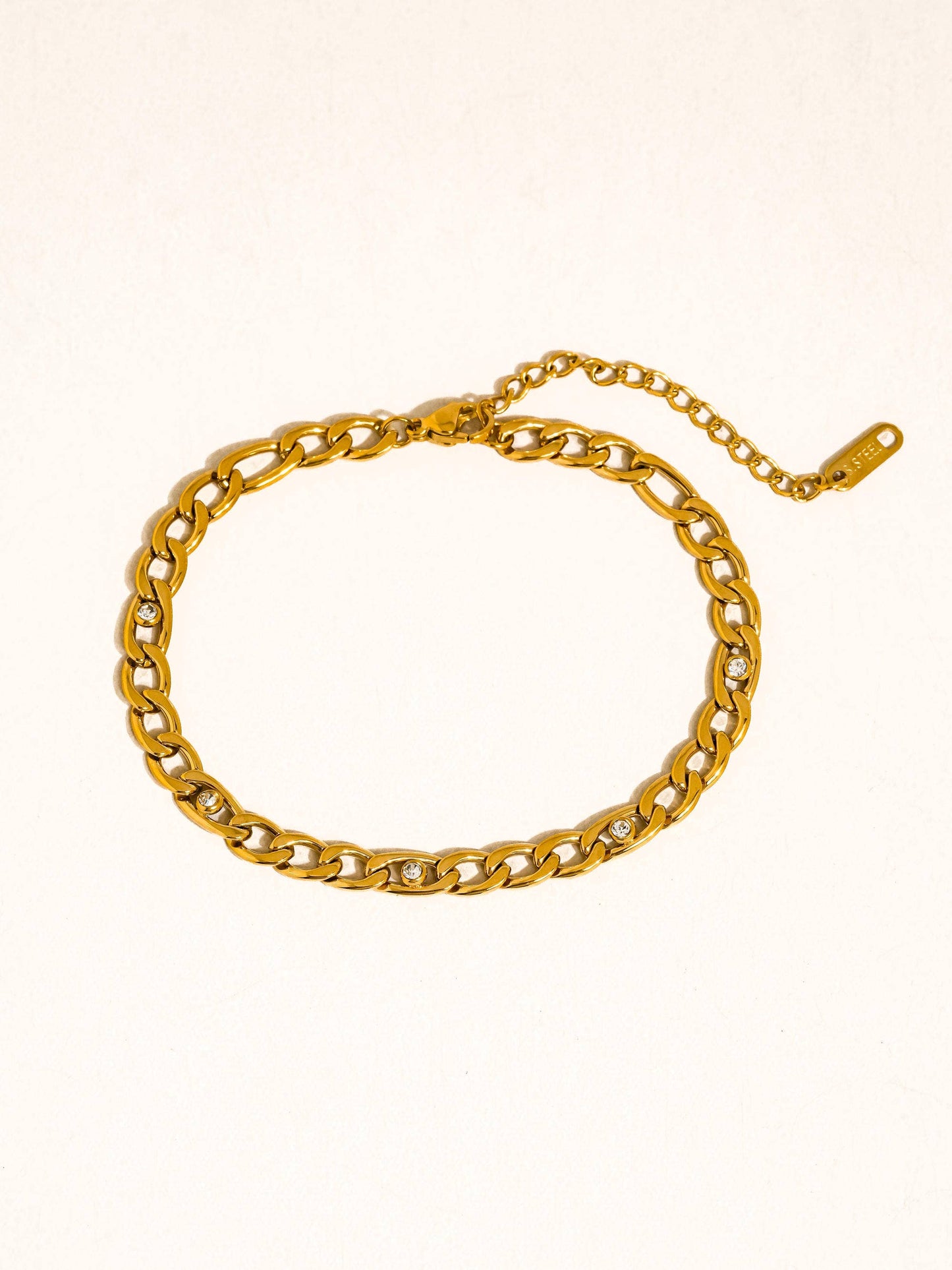 Berlin Chain CZ Bracelet