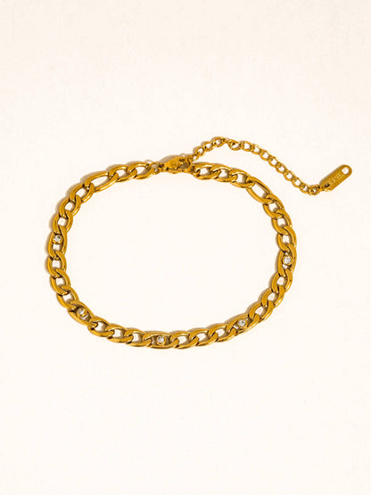 Berlin Chain CZ Bracelet