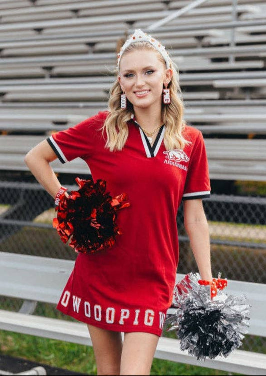 Arkansas BC Club Dress with Razorback 