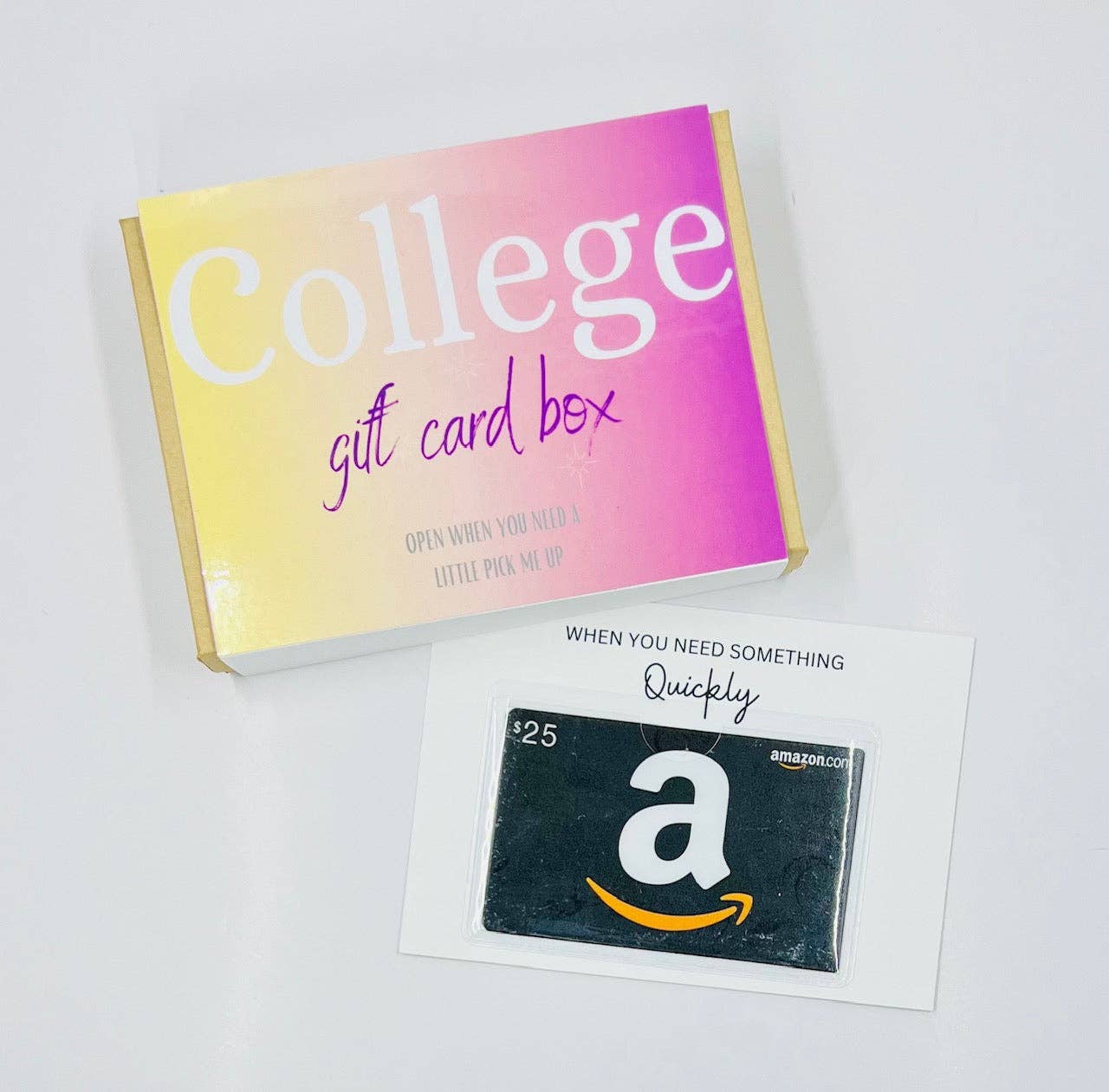 College Gift Card Box