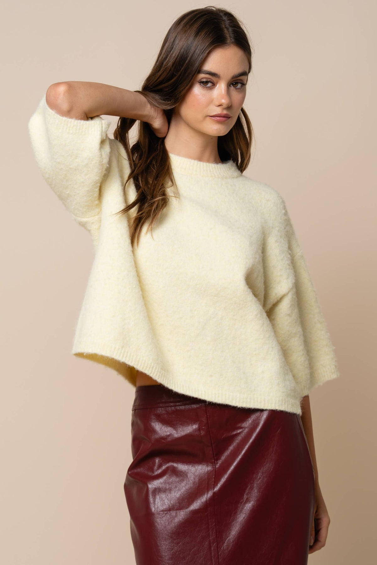 Sweater Sleeve Top