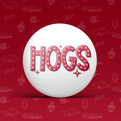 Arkansas Game Day Tailgate Buttons | Gameday Pins | Pinback