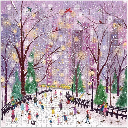 Snowy Night 500 Piece Puzzle