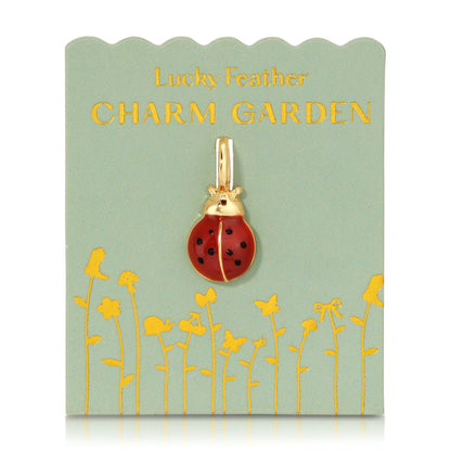 Charm - Charm Garden - Gold - Ladybug