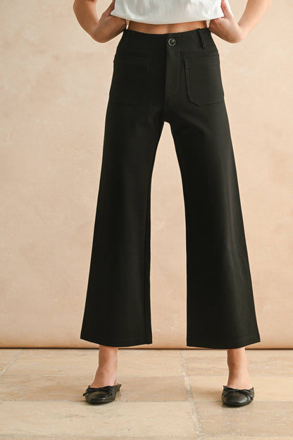 Green Ponte Pants