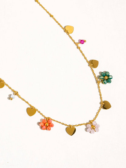 Melvin Flower Necklace