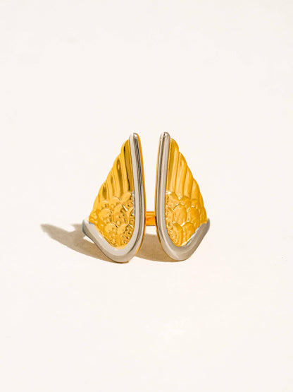 Silvane Angel Wing Ring