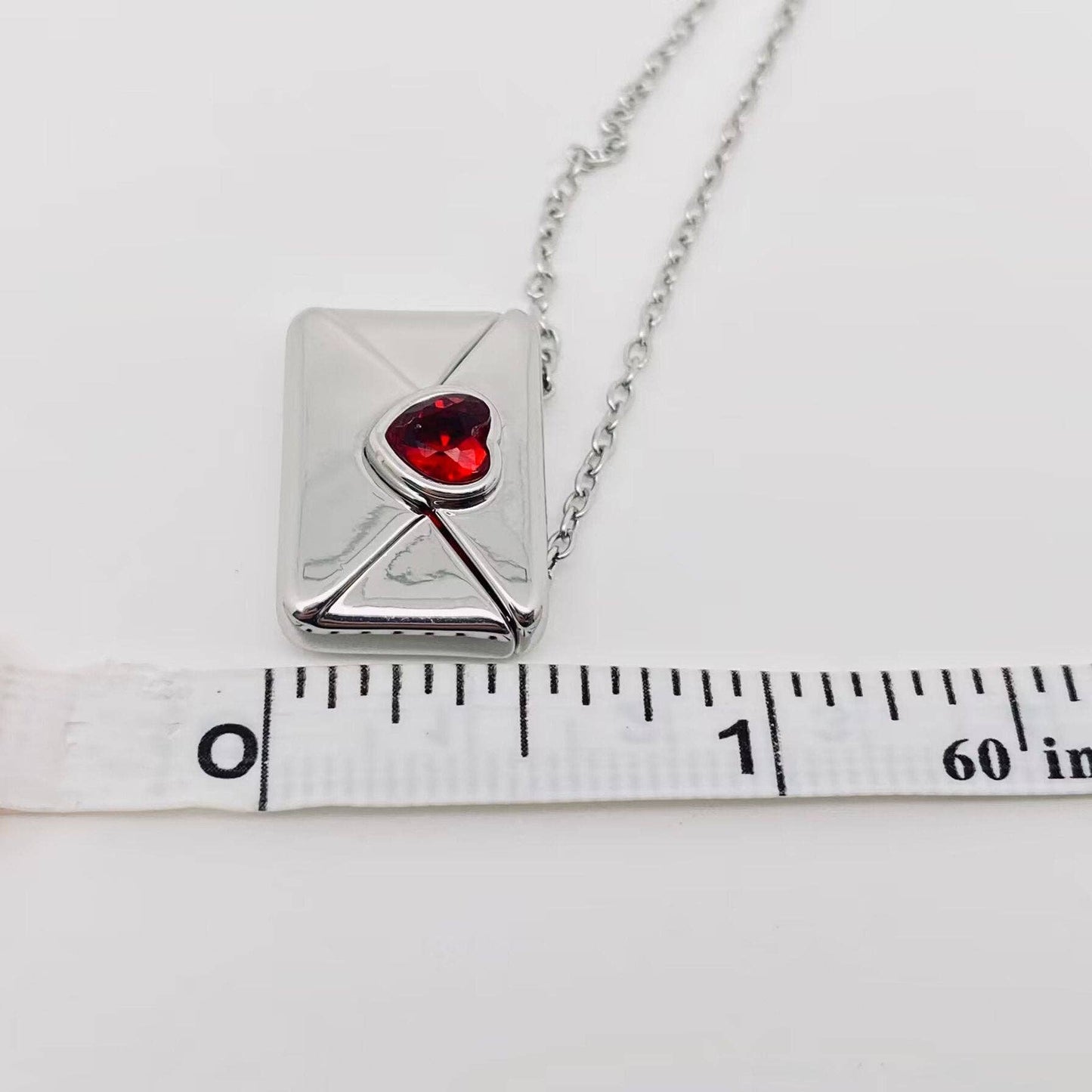 Heart Envelope Necklace