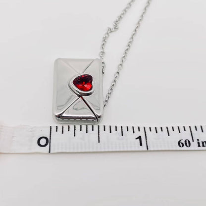 Heart Envelope Necklace