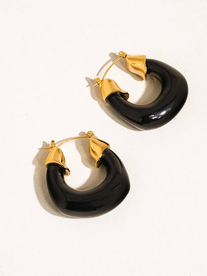 Arlowe Resin Hoops