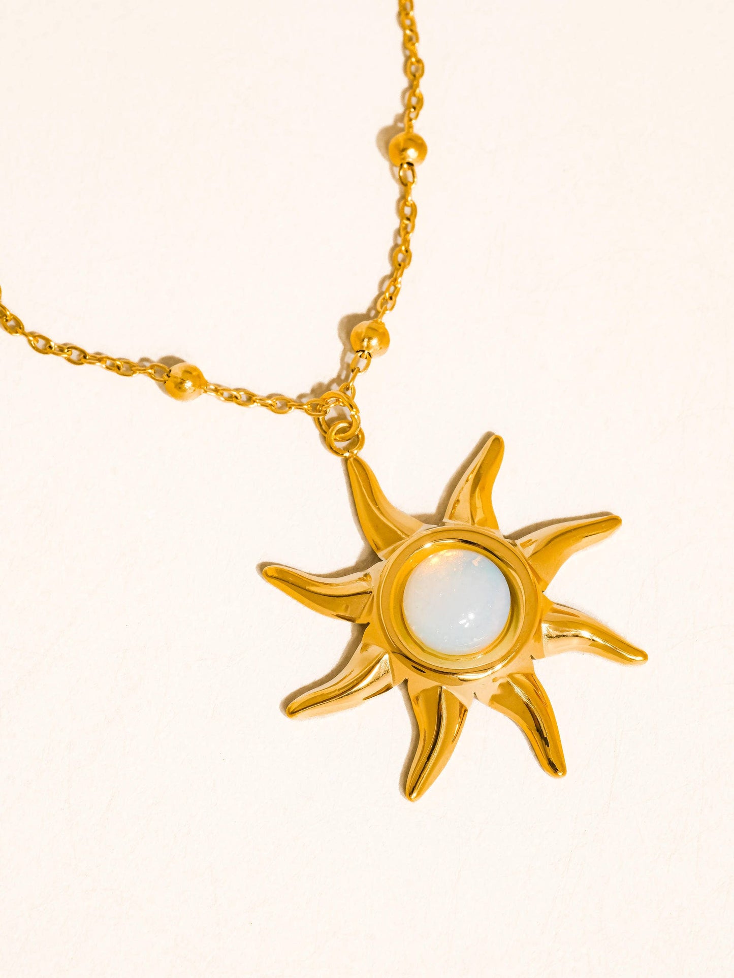 Astoria Sun Pendant Necklace
