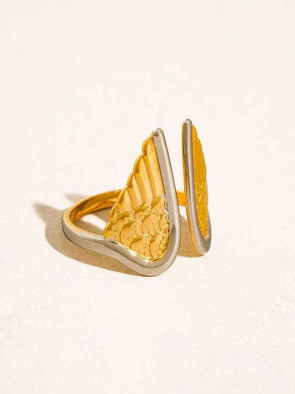 Silvane Angel Wing Ring