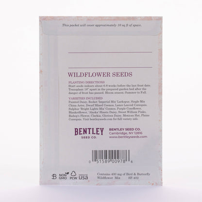 God's Masterpiece - Bird & Butterfly Wildflower Mix Seed Packets