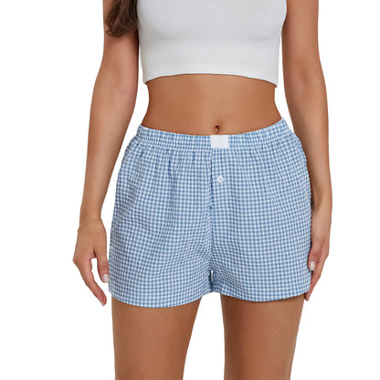 Gingham Boxer Shorts