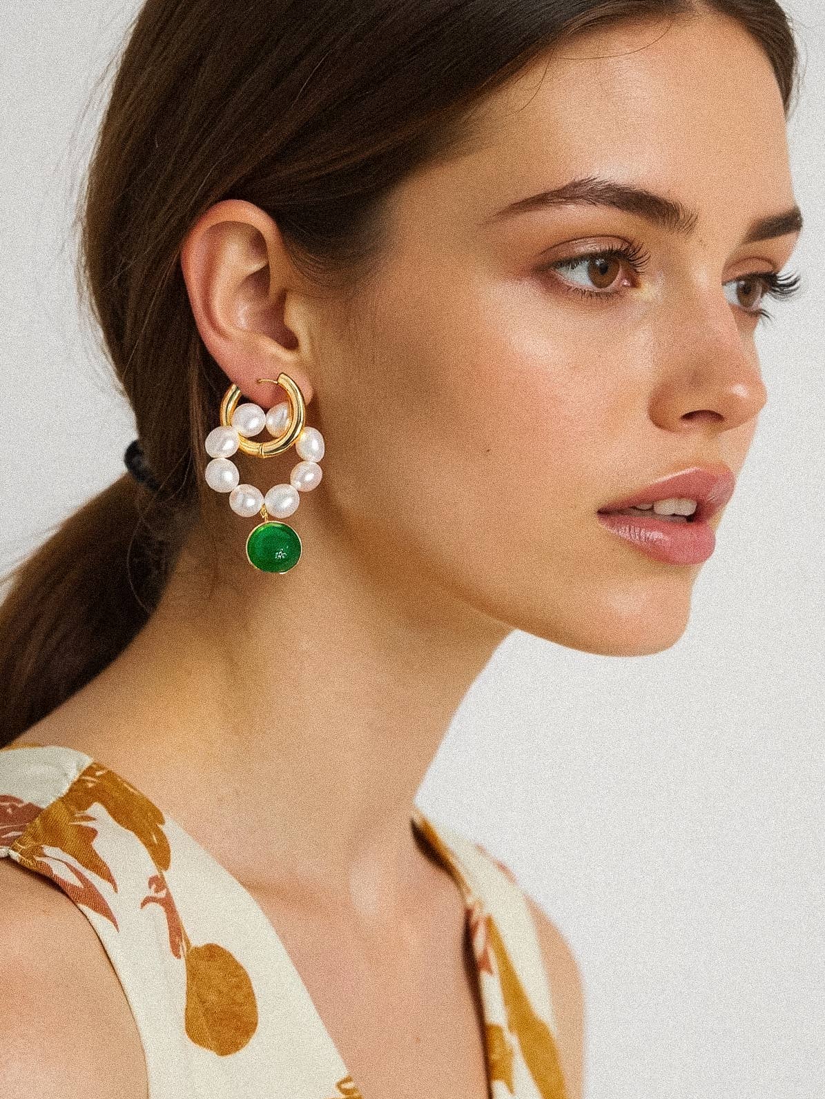 Désirée Pearl Hoops