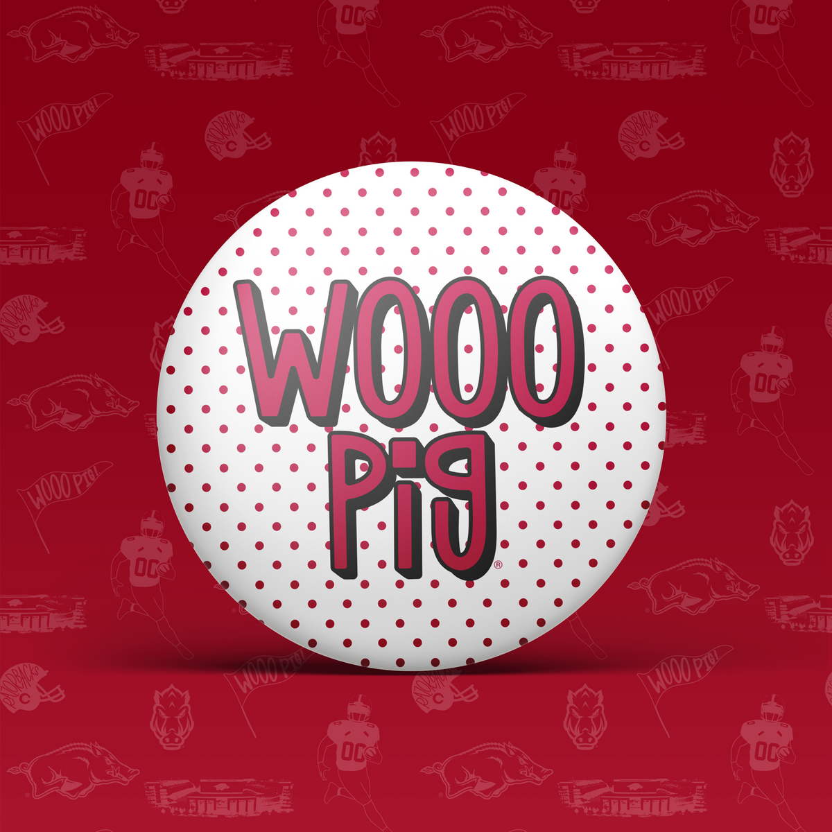 Arkansas Game Day Tailgate Buttons | Game Day Pins