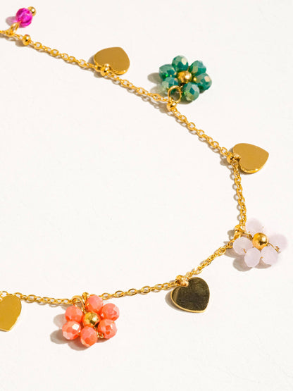 Melvin Flower Necklace