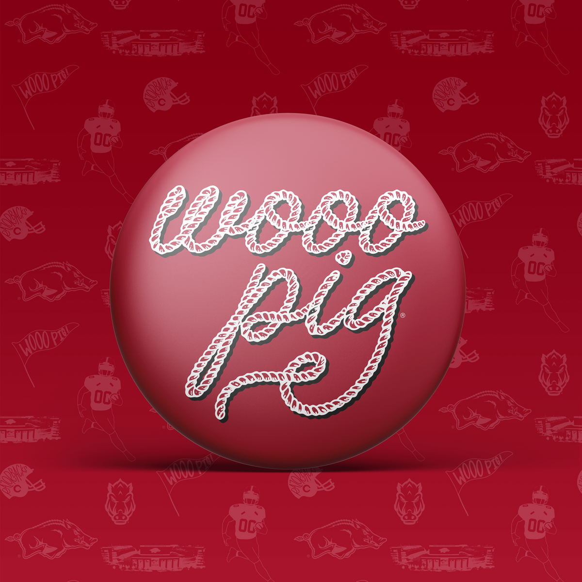 Arkansas Game Day Tailgate Buttons | Game Day Pins