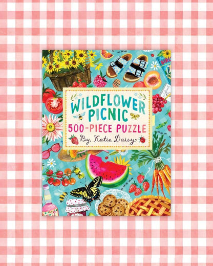 Wildflower Picnic 500-Piece Puzzle