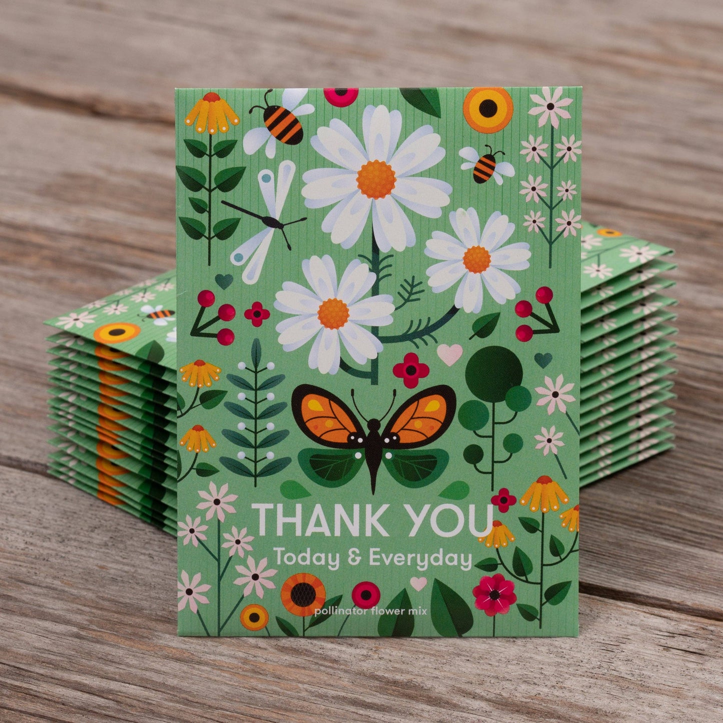 Thank You Today Everyday - Pollinator Flower Mix Seed Packets