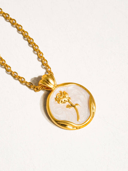 Mallory Coin Necklace