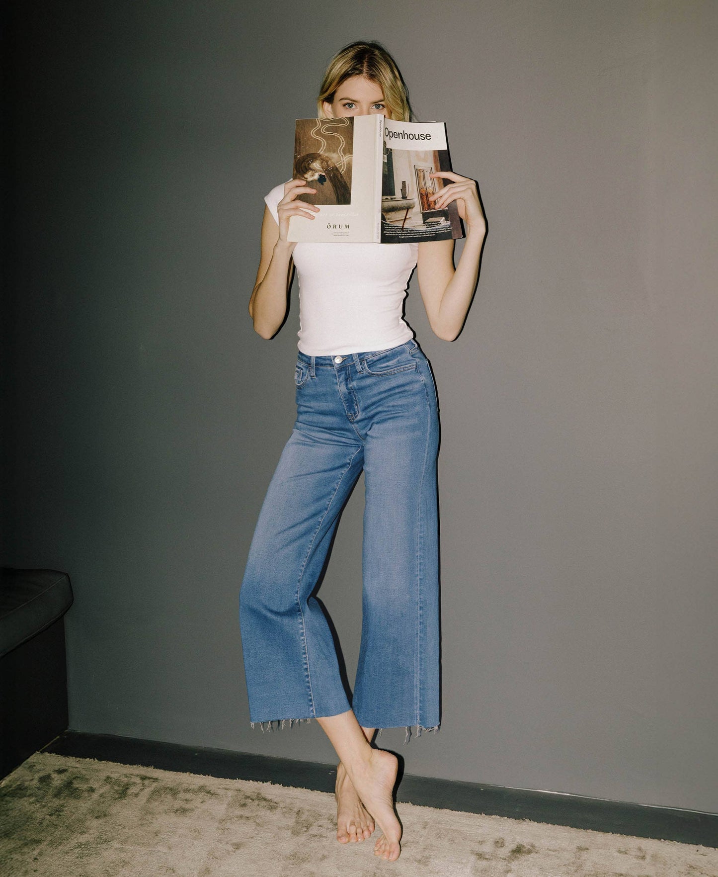 Aileeah Slim Wide Jeans
