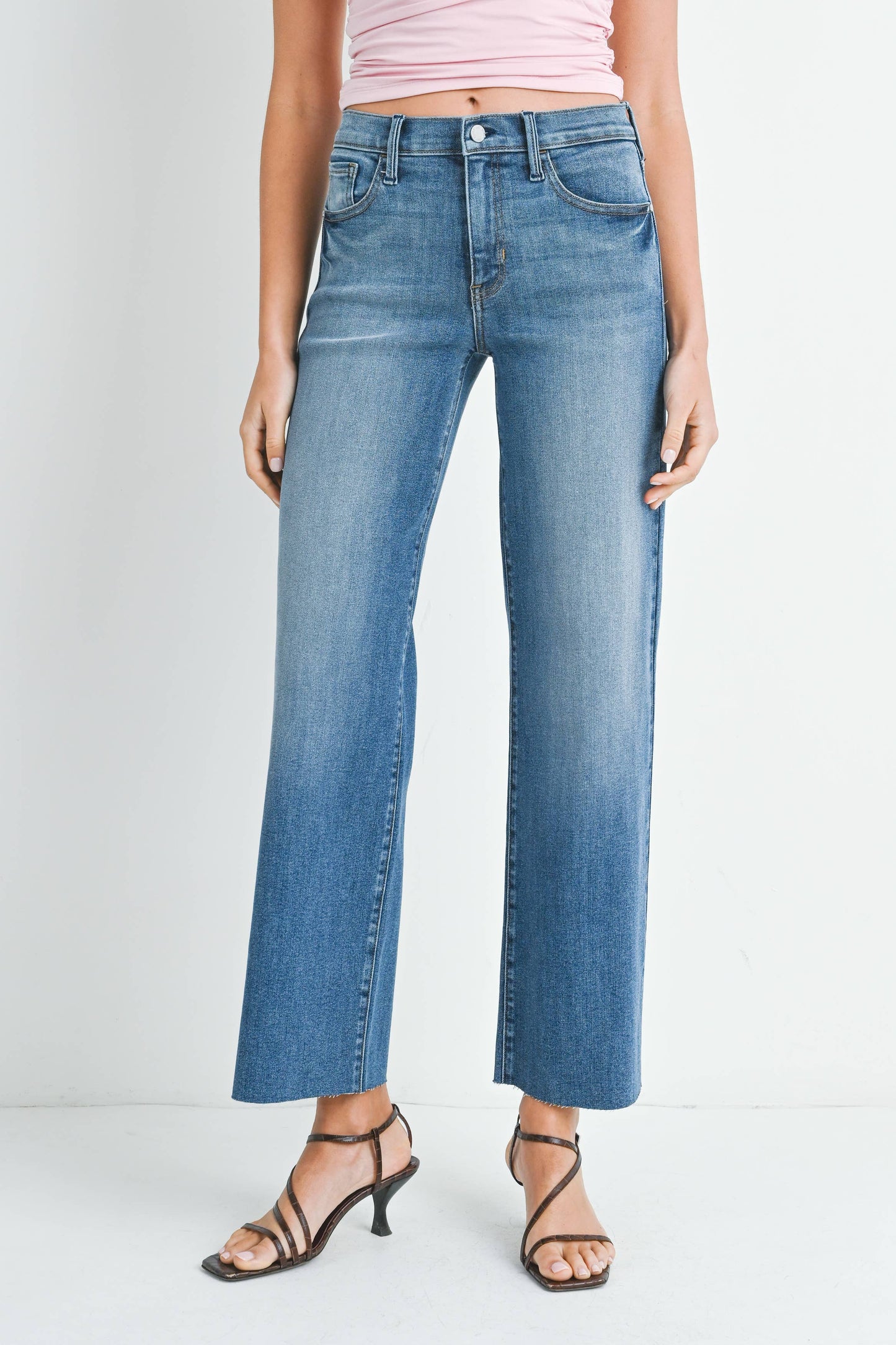 MED Slim Palazzo w/ Scissor Cut