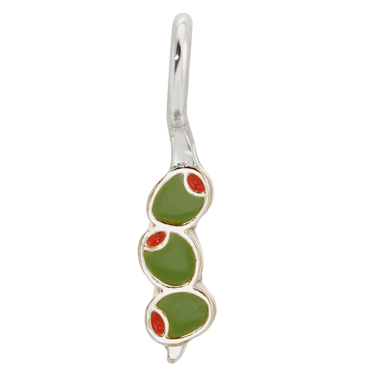 Charm - Charm Garden - Silver - Olives