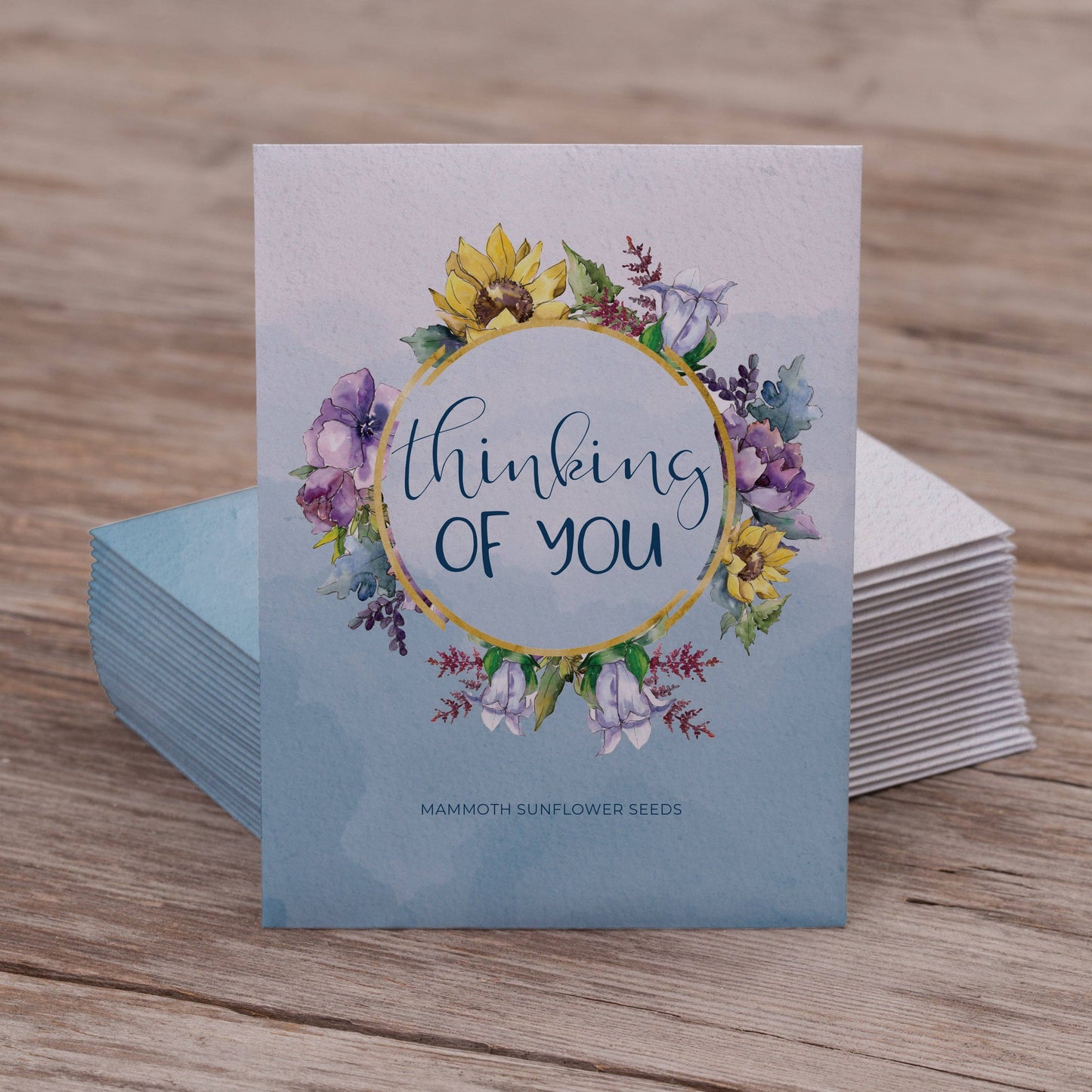 Thinking of You - Mammoth Sunflower Seed Packets