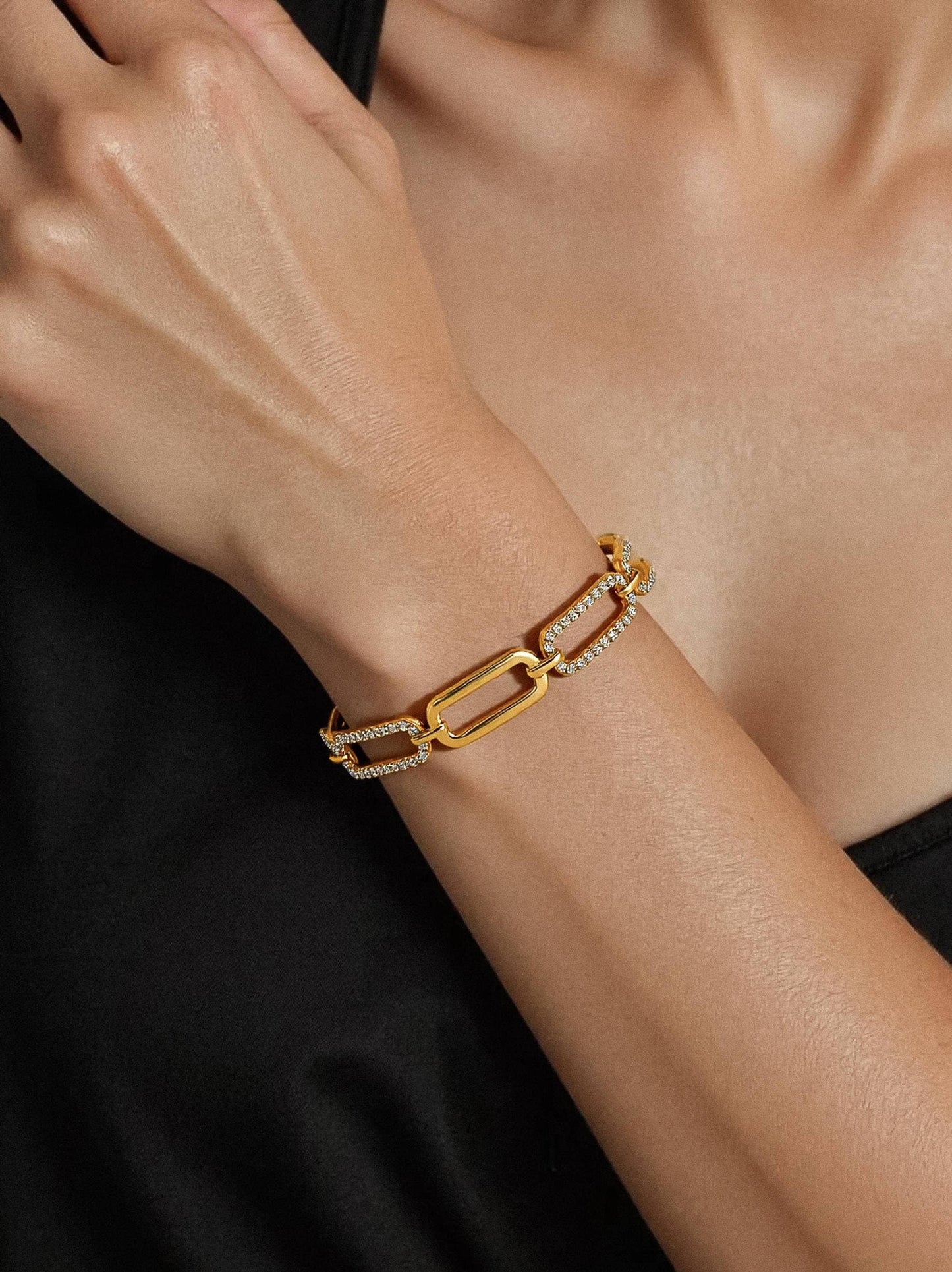 Évasion Rhinestone Bracelet