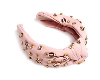 GAME DAY CHARMS KNOTTED HEADBAND