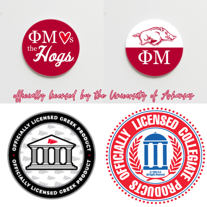 Phi Mu Button
